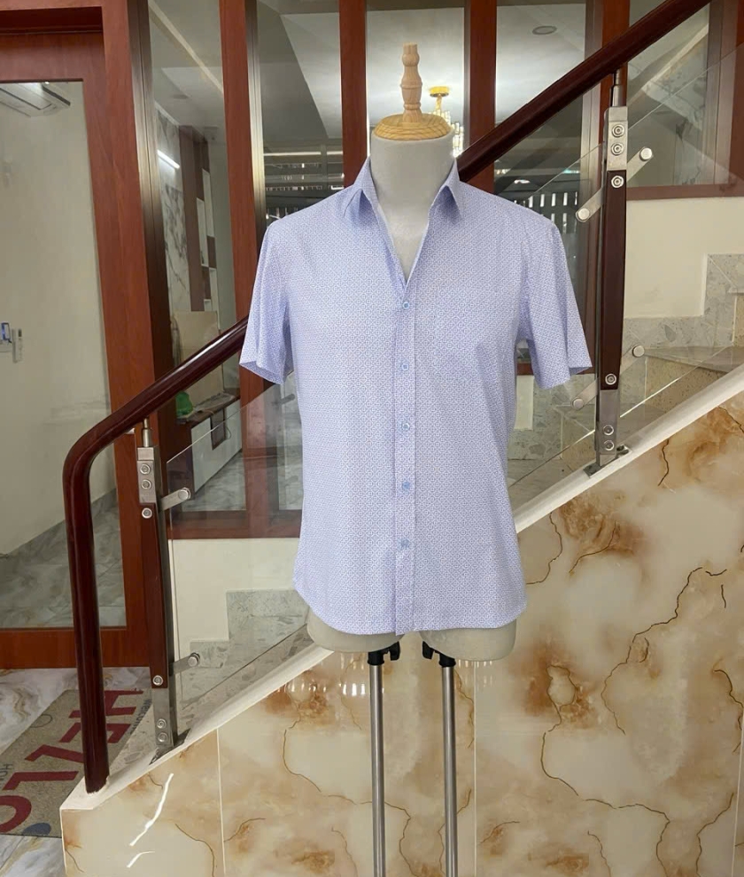 Sơ mi vải bamboo in size M