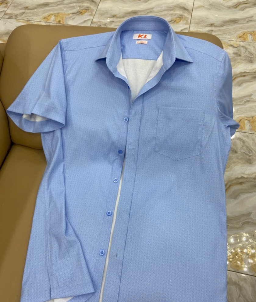Sơ mi vải bamboo in size S