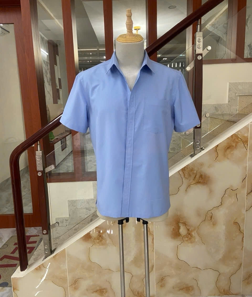 Sơ mi vải kate italy size XL