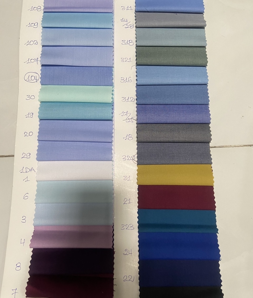 Vải bamboo 2 da