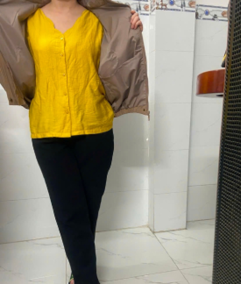 Áo khoác nữ vải kaki 
